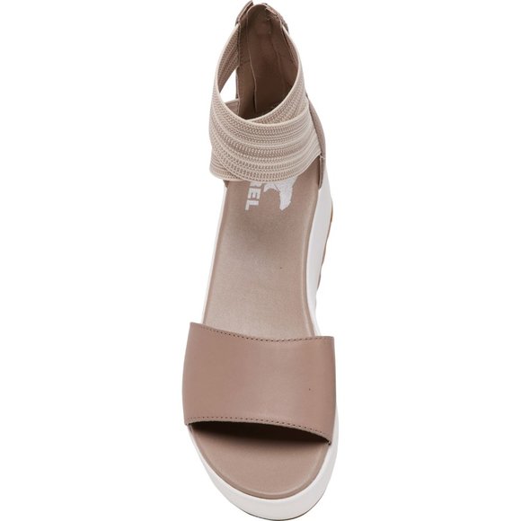 Sorel Cameron Flatform Ankle-Strap Sandals - Leather For Women 362sn - Picture 2 of 6